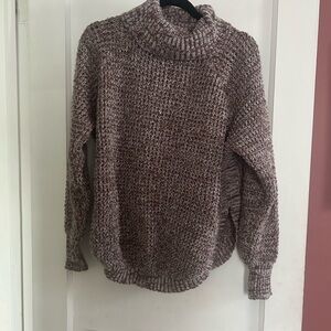 Cozy Brown Knit Sweater